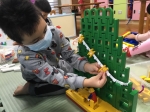 幼兒園12月活動照片:lasy創作聖誕樹